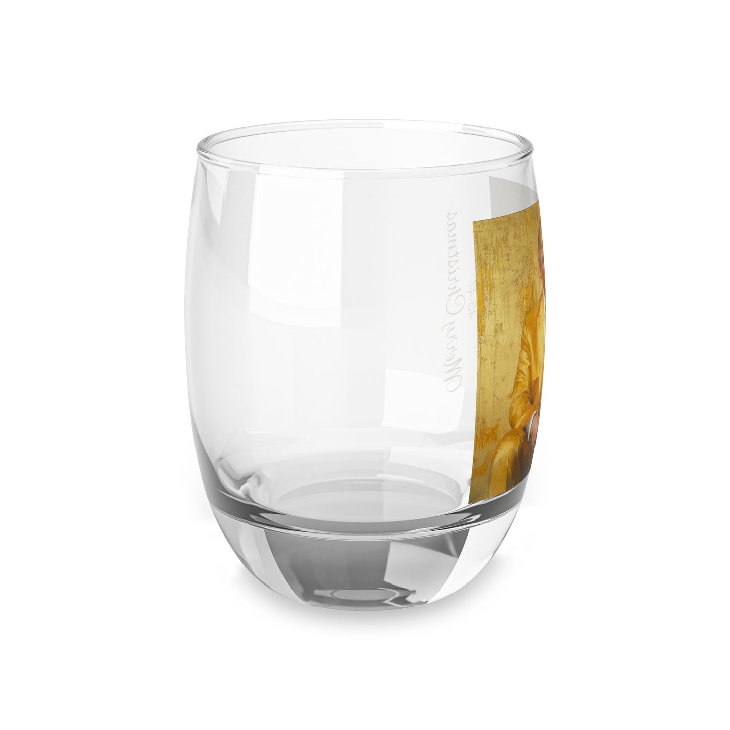 Trump merry Christmas Whiskey Glass