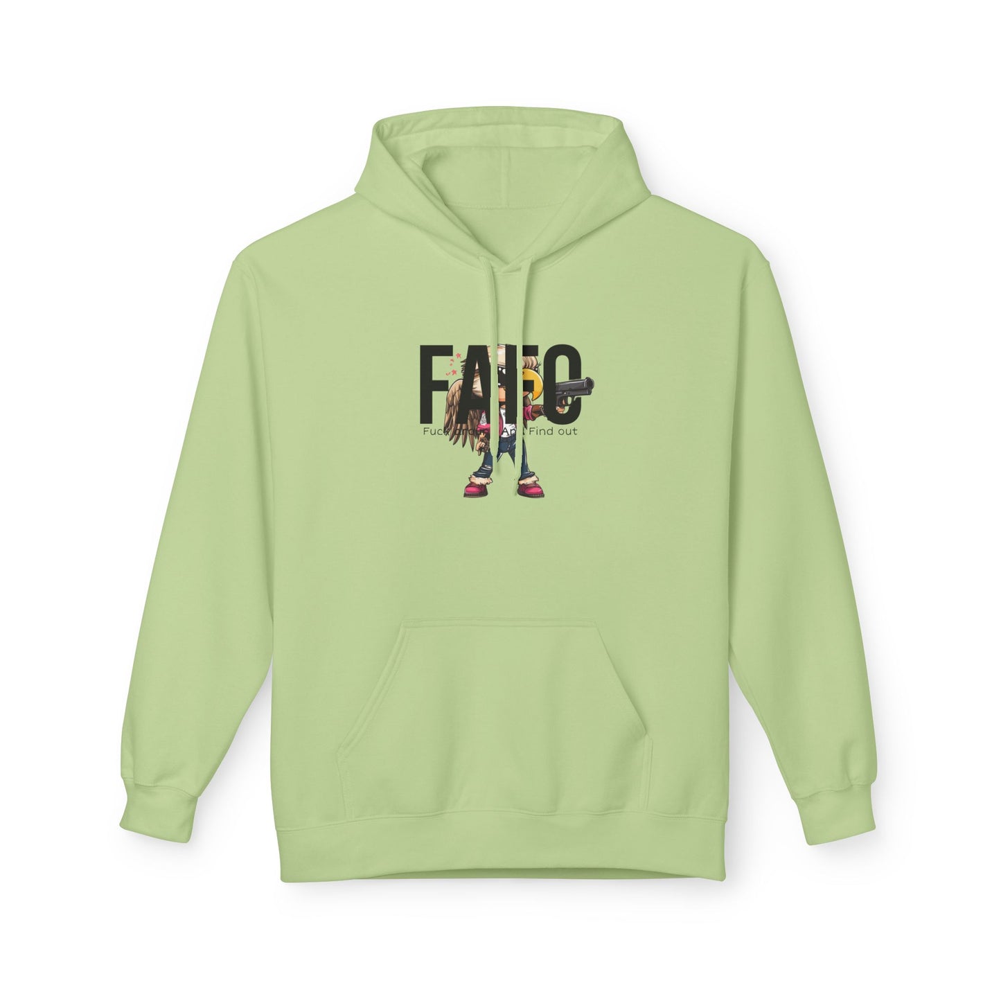 Fafo trump print, Unisex Midweight Softstyle Fleece Hoodie