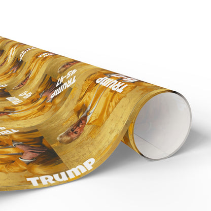 Trump gold Wrapping Papers