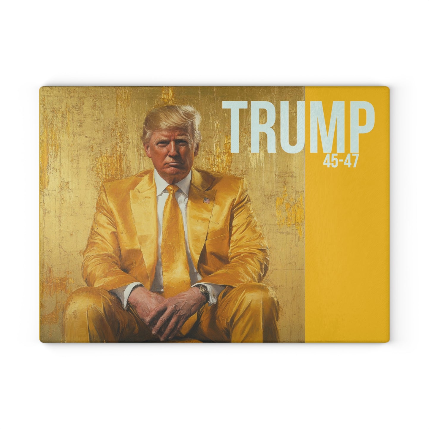 Trump Glass Cutting Board