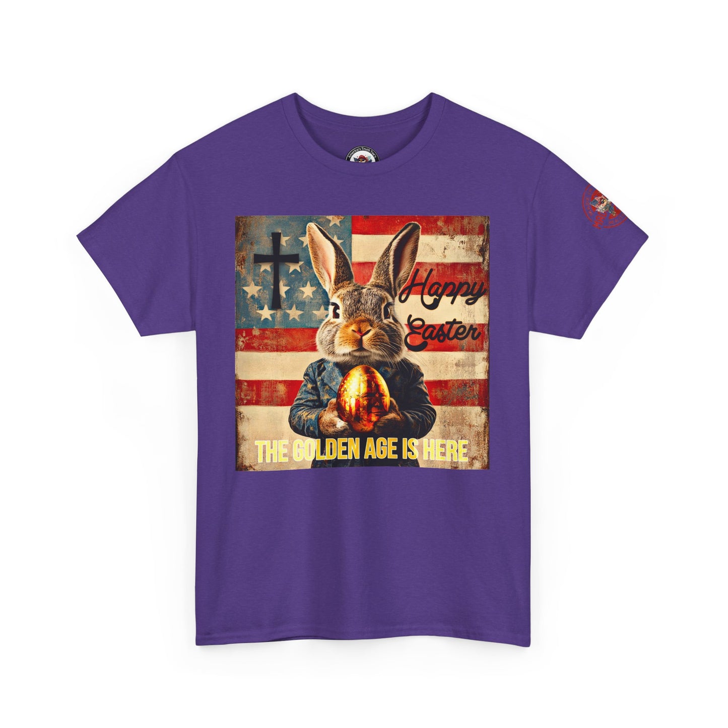 Patriotic, Easter, print, Unisex Heavy Cotton Tee