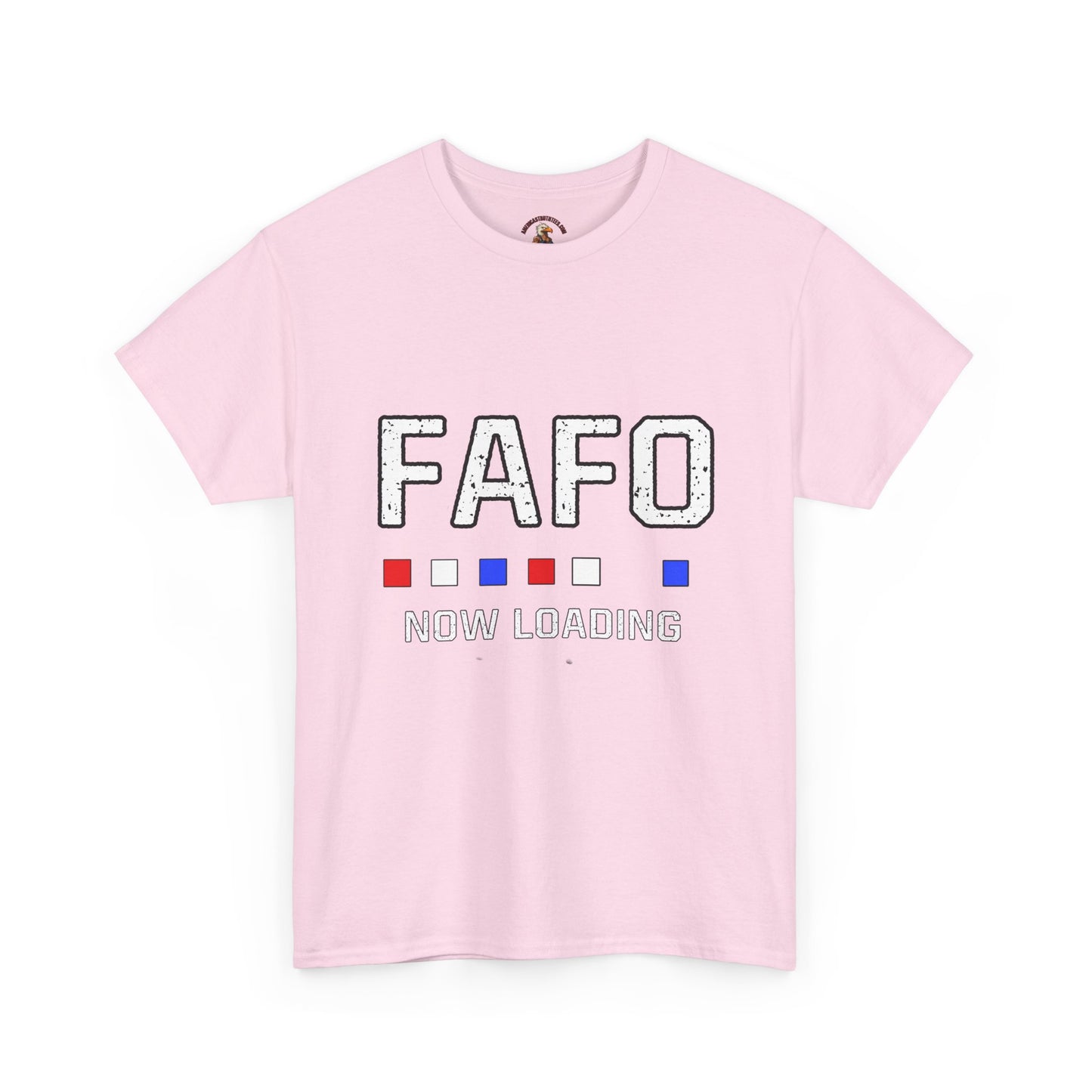 FAFO Now Loading Unisex Cotton Tee, Casual Tee, Graphic T-Shirt, Funny Shirt for Friends, Gift for Humor Lovers