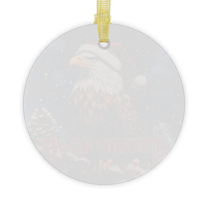 Trump 45-47 Glass Ornaments