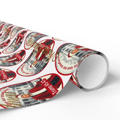 Trump we love our snowflakes Wrapping Papers