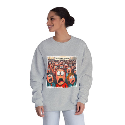 Meltdowns incoming, patriotic t-shirt in a Unisex NuBlend® Crewneck Sweatshirt
