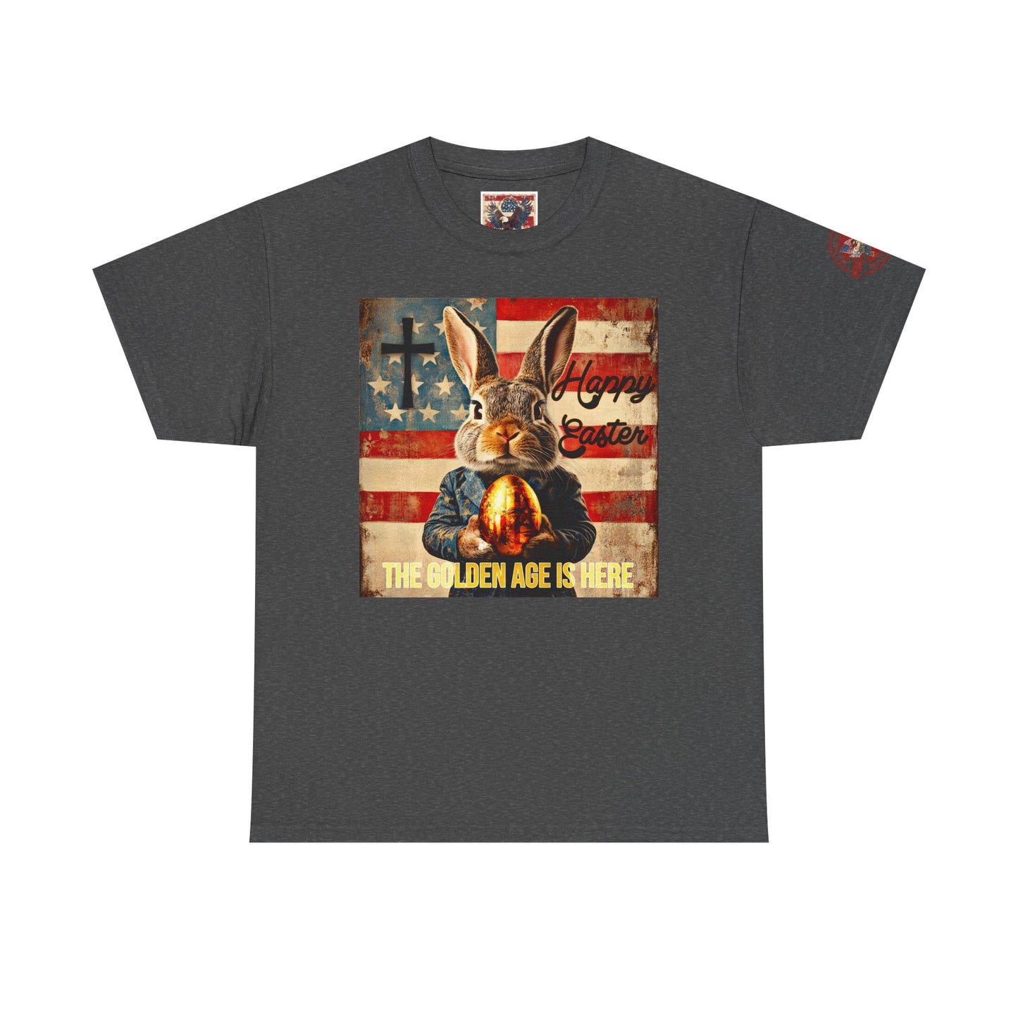 Patriotic, Easter, print, Unisex Heavy Cotton Tee