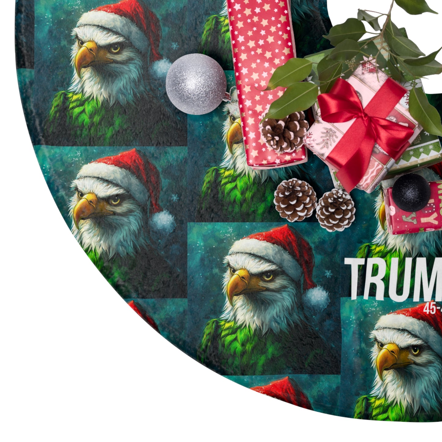 Eagle/Trump Christmas Tree Skirts