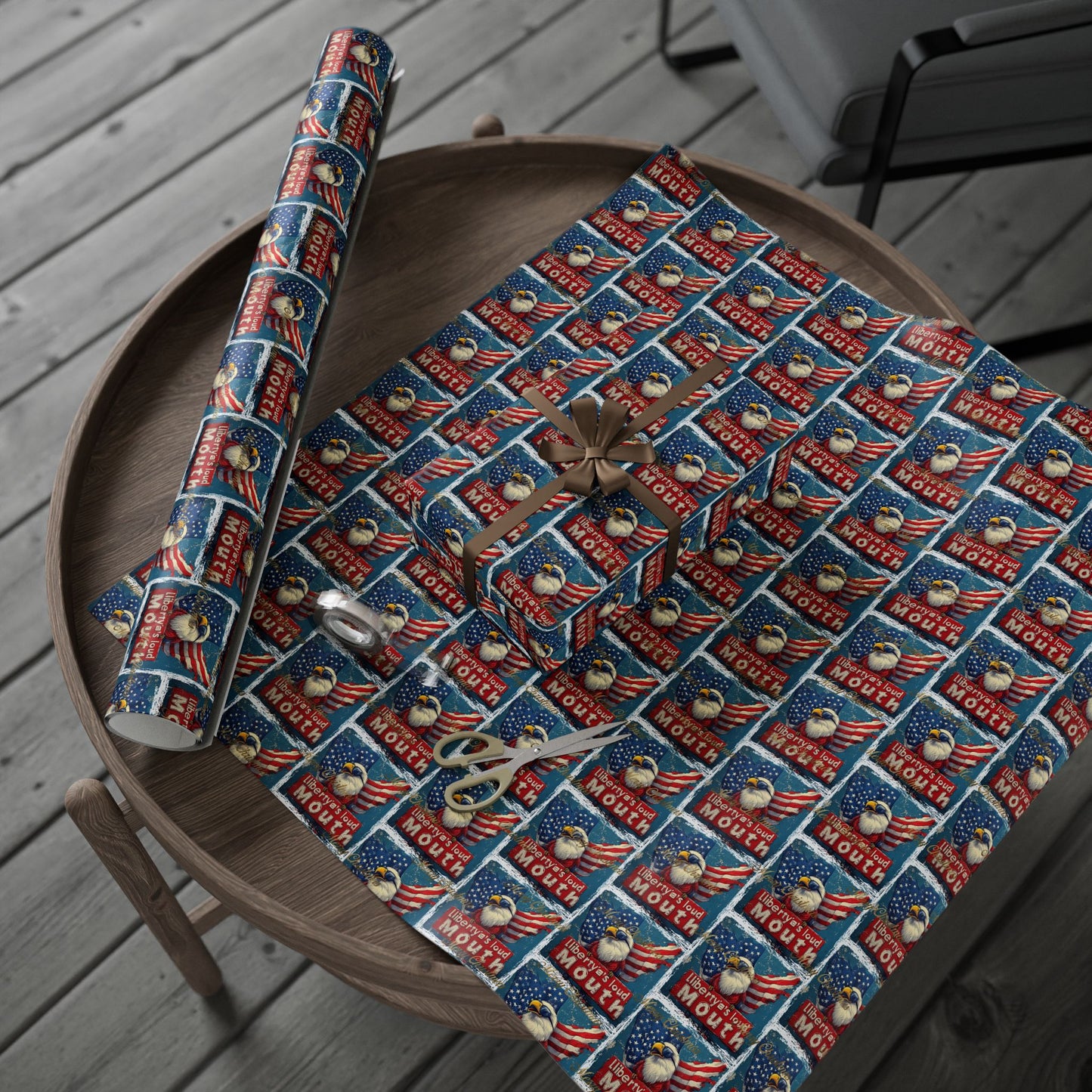 Trump Liberty loud mouth Wrapping Papers