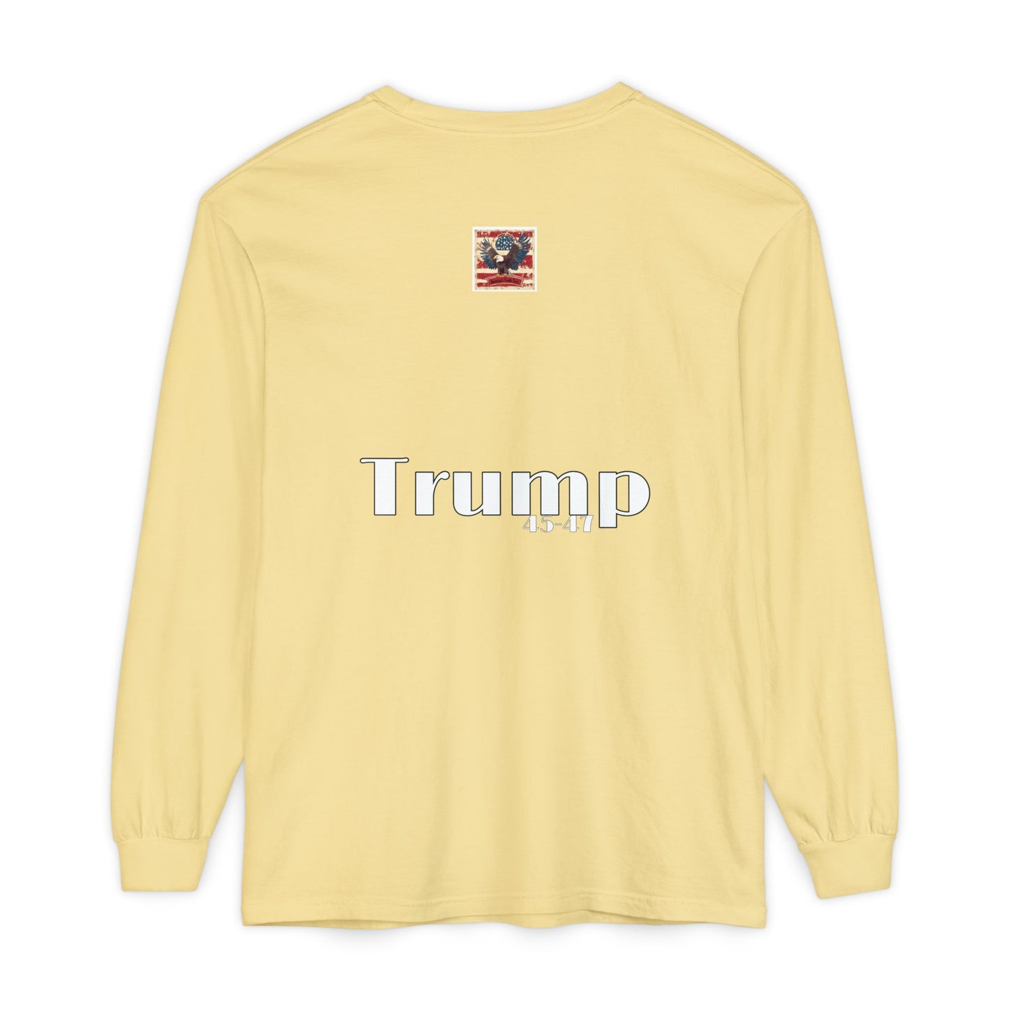 Political cartoon, Unisex Garment-dyed Long Sleeve T-Shirt