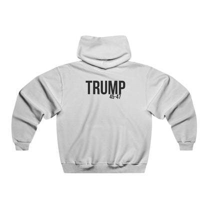 Liberty’s loud mouth, trump print, Men's NUBLEND® Hooded Sweatshirt