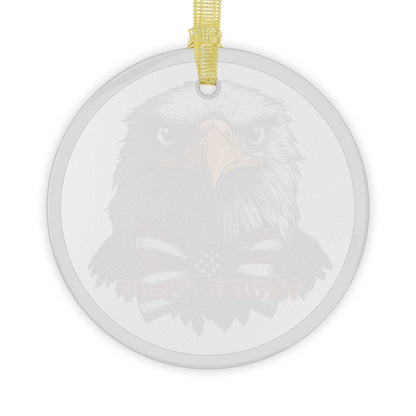 Trump 45-47 Glass Ornaments