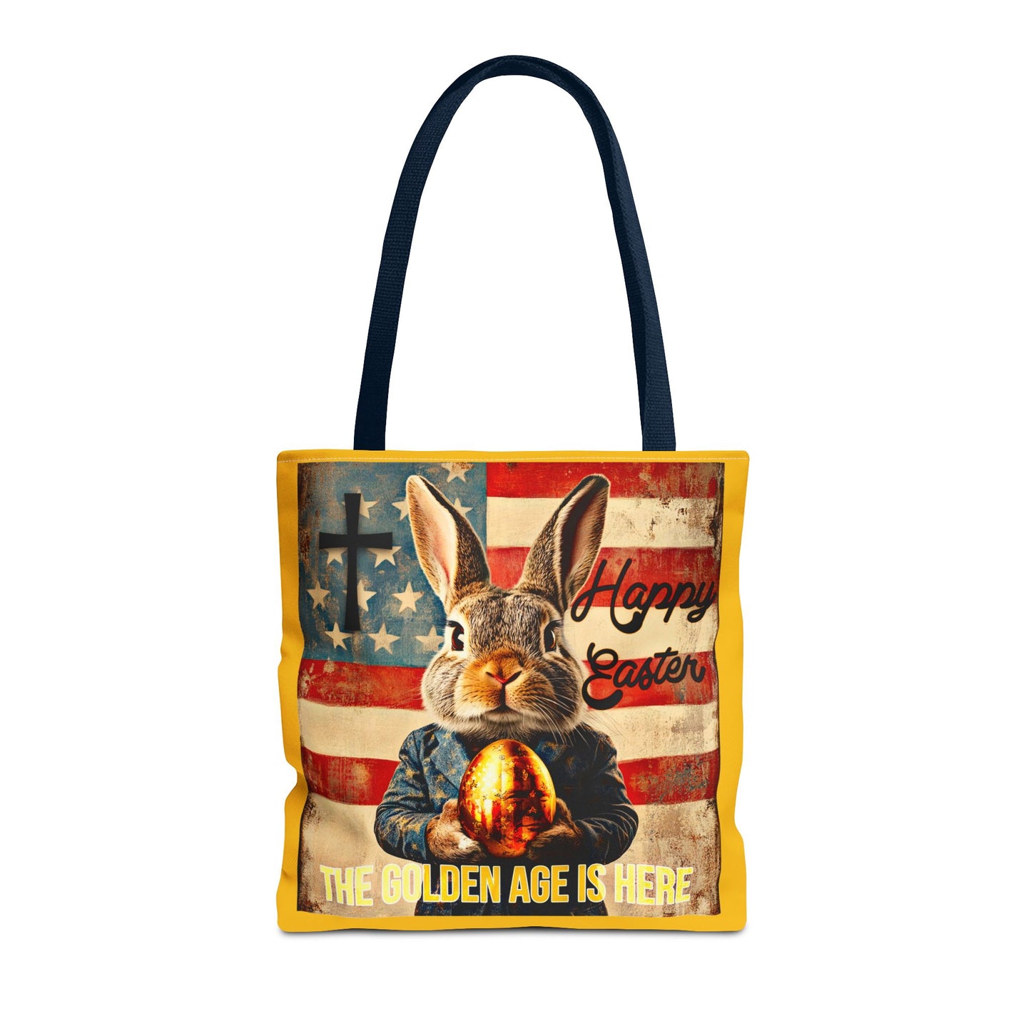 The golden age is here Trump print ,Tote Bag (AOP)