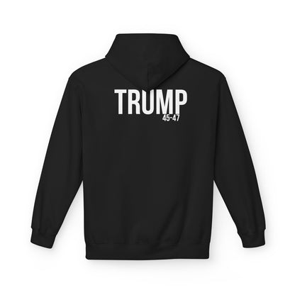 Make playgrounds safe again, trump print, Unisex Midweight Softstyle Fleece Hoodie