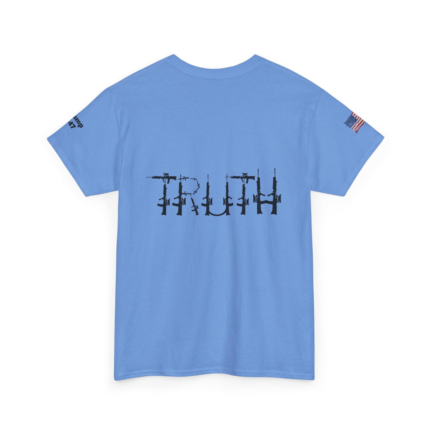 Conspiracy no more chem trails or real Unisex Heavy Cotton Tee