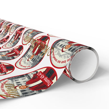 Trump we love our snowflakes Wrapping Papers