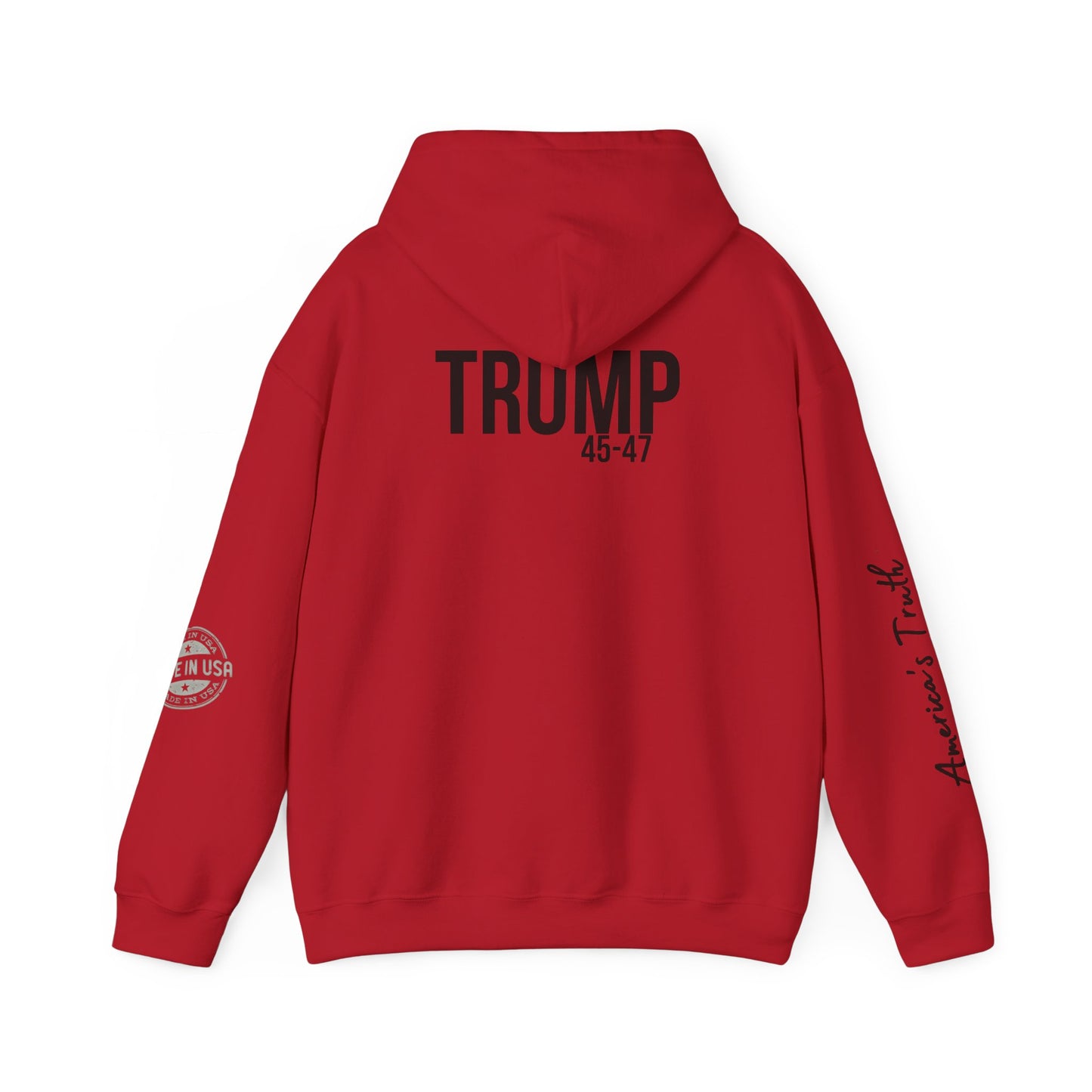 Unisex Heavy Blend™ Hooded Sweatshirt - 'Everything Matters' & 'TRUMP 45-47' Design