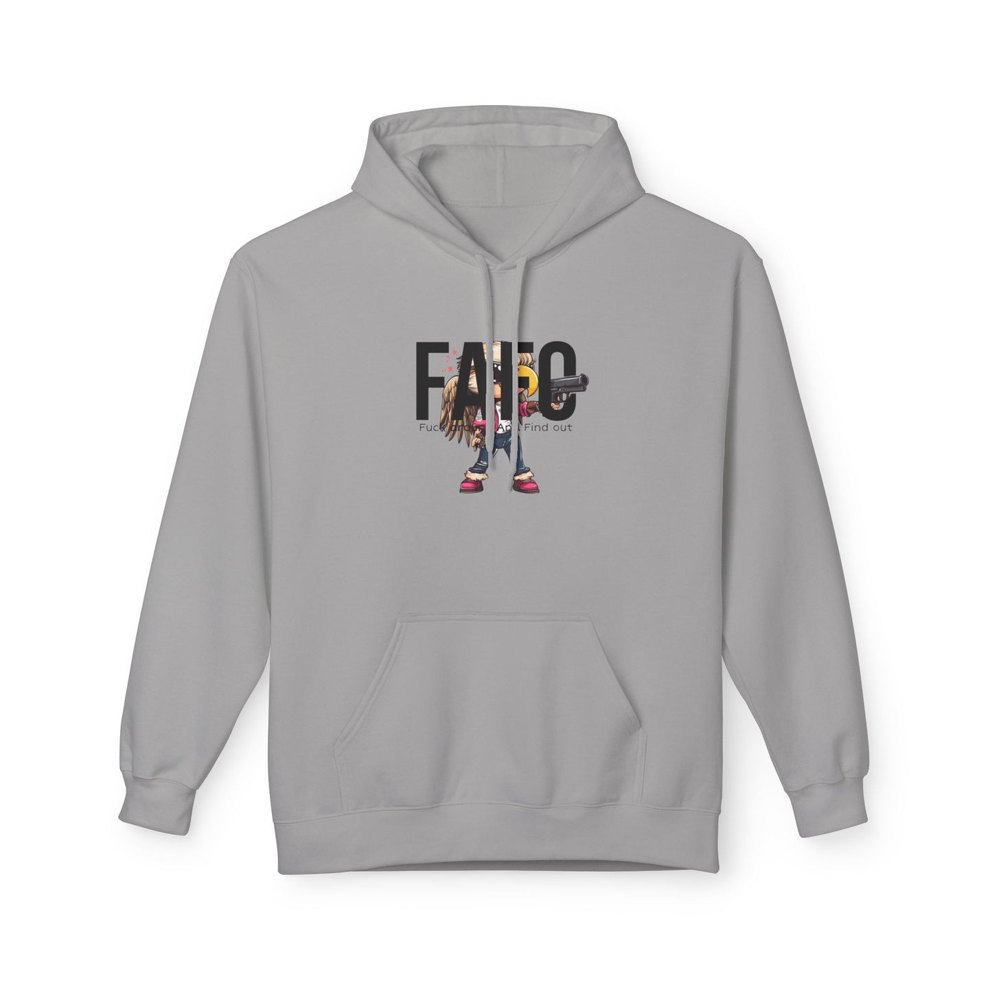 Fafo trump print, Unisex Midweight Softstyle Fleece Hoodie