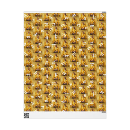 Trump gold Wrapping Papers