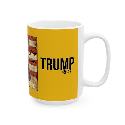 The golden age is here Trump print ,Ceramic Mug, (11oz, 15oz)
