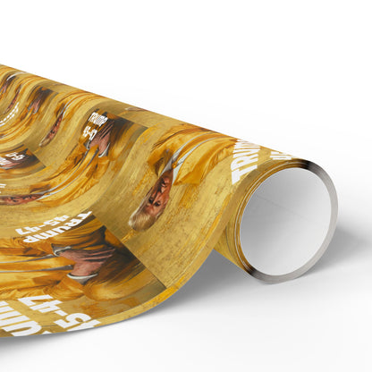 Trump gold Wrapping Papers