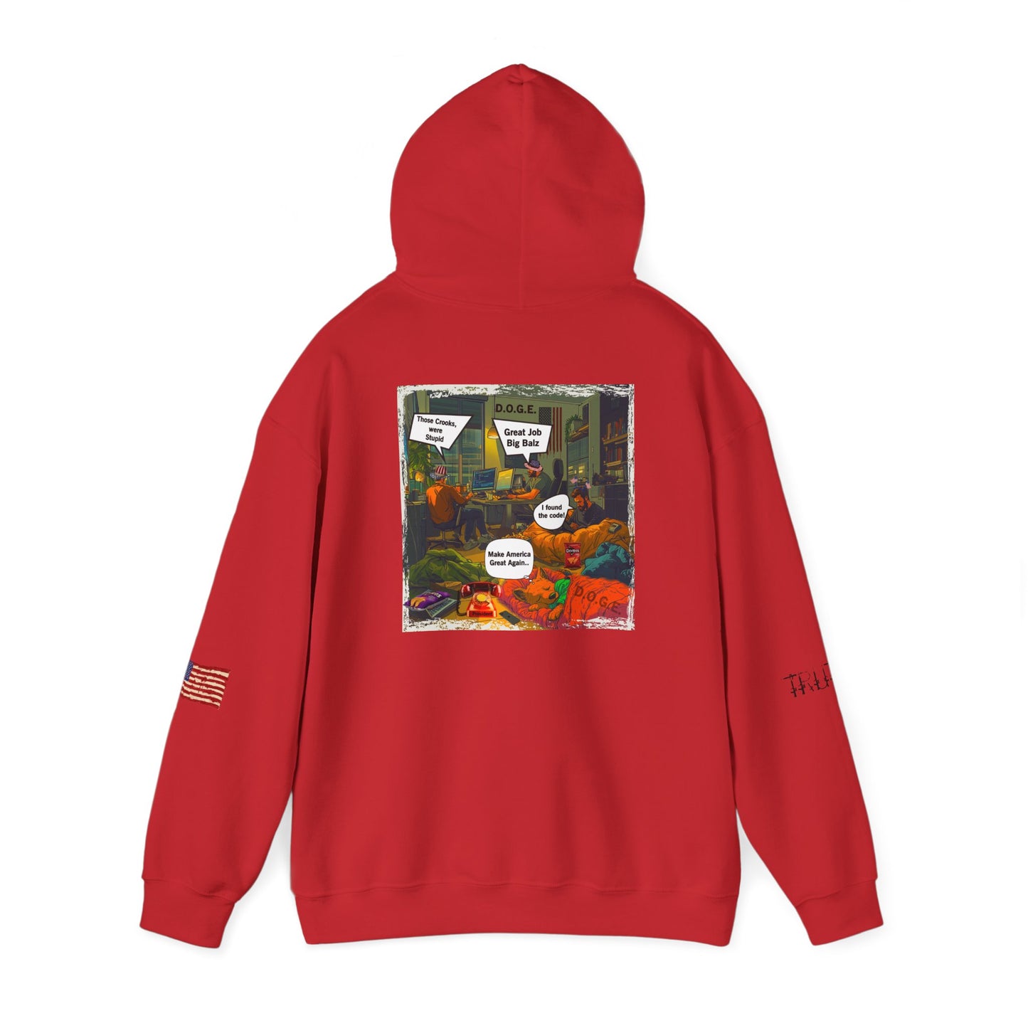 D.o.g.e  Print Hoodie Sweatshirt