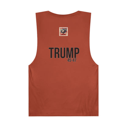 Cartoon patriotic don’t blame me print ,Unisex Barnard Tank