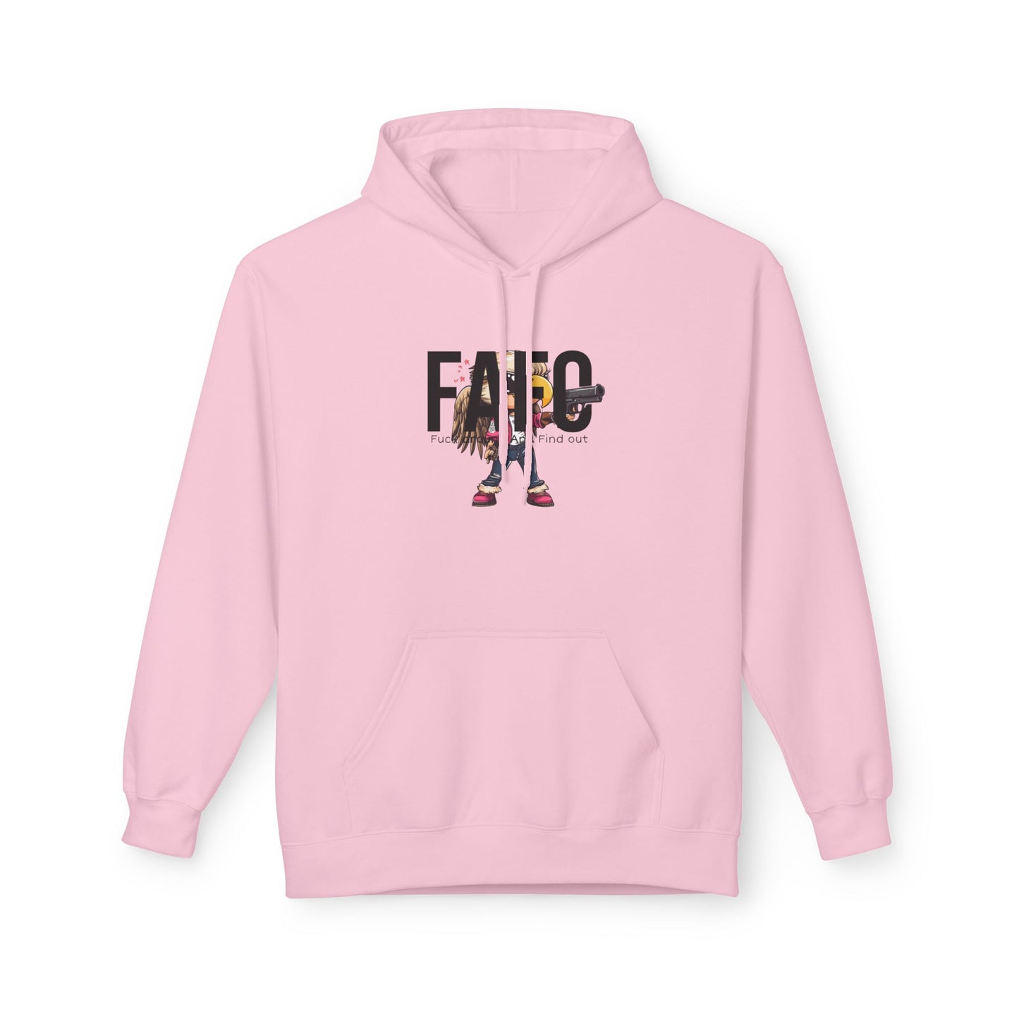 Fafo trump print, Unisex Midweight Softstyle Fleece Hoodie