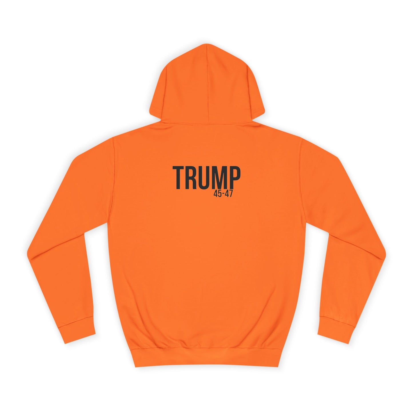 DOGE trump print cartoon, Unisex College Hoodie