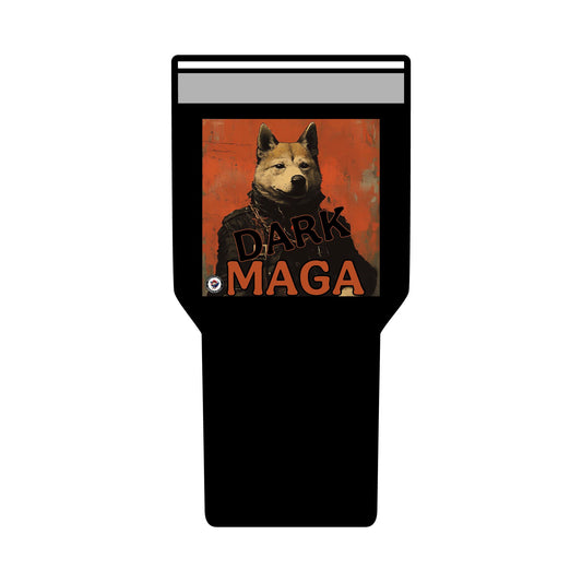 Dark Maga Trump patriotic print, Insulated Tumbler, 30oz