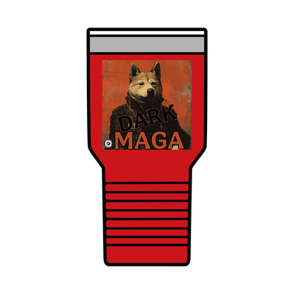 Dark Maga Trump patriotic print, Insulated Tumbler, 30oz