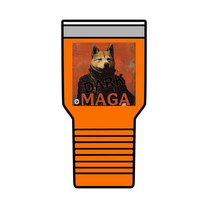 Dark Maga Trump patriotic print, Insulated Tumbler, 30oz