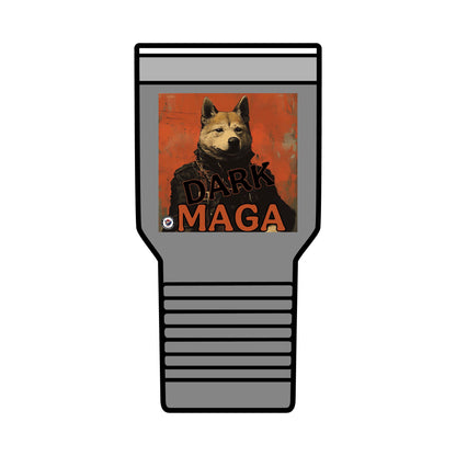 Dark Maga Trump patriotic print, Insulated Tumbler, 30oz