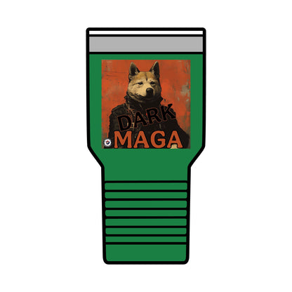 Dark Maga Trump patriotic print, Insulated Tumbler, 30oz