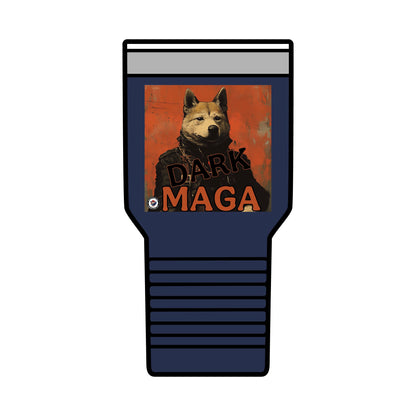 Dark Maga Trump patriotic print, Insulated Tumbler, 30oz