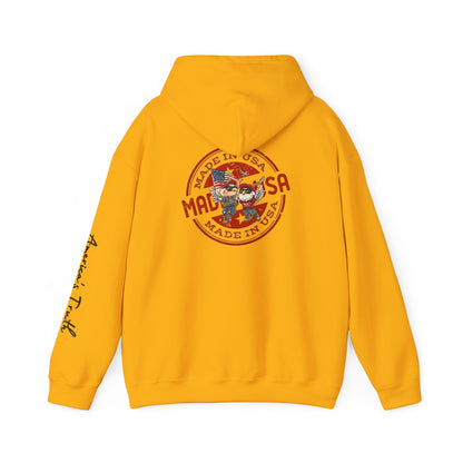 Trump Print,Unisex Heavy Blend™ Hooded Sweatshirt