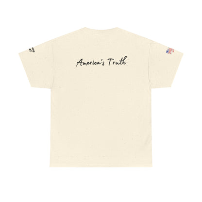 Patriotic made in USA prints, Unisex Heavy Cotton Tee