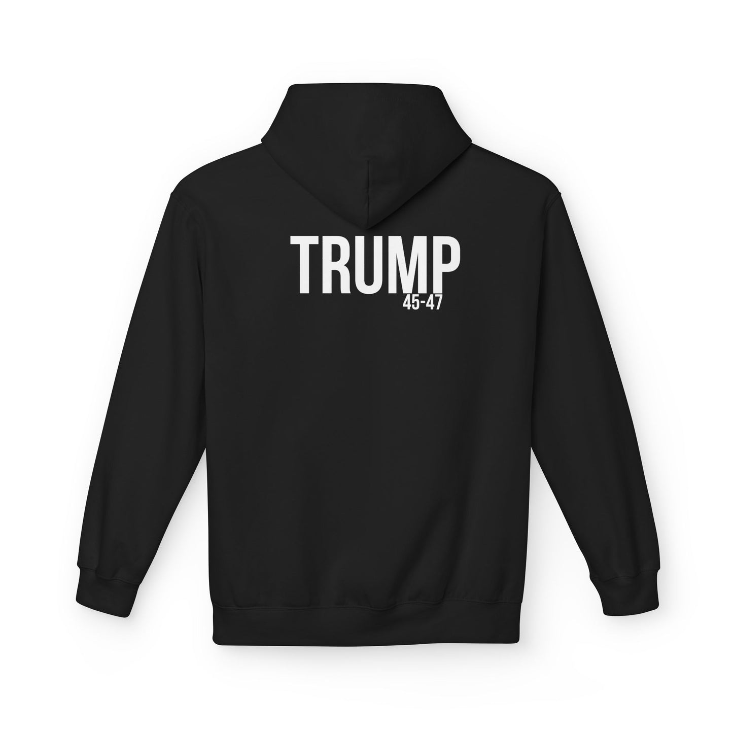 Red white and BA, trump printUnisex Midweight Softstyle Fleece Hoodie