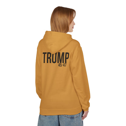 Make playgrounds safe again, trump print, Unisex Midweight Softstyle Fleece Hoodie