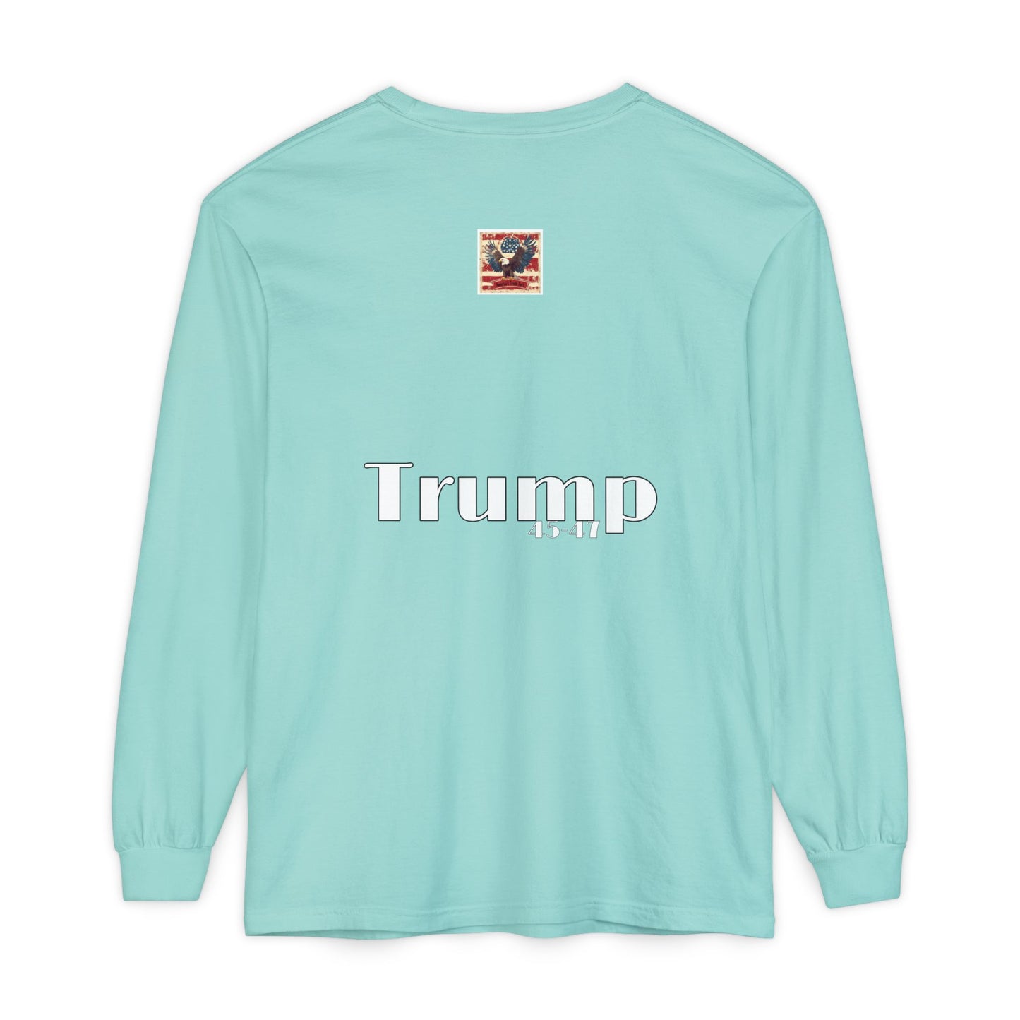 Political cartoon, Unisex Garment-dyed Long Sleeve T-Shirt