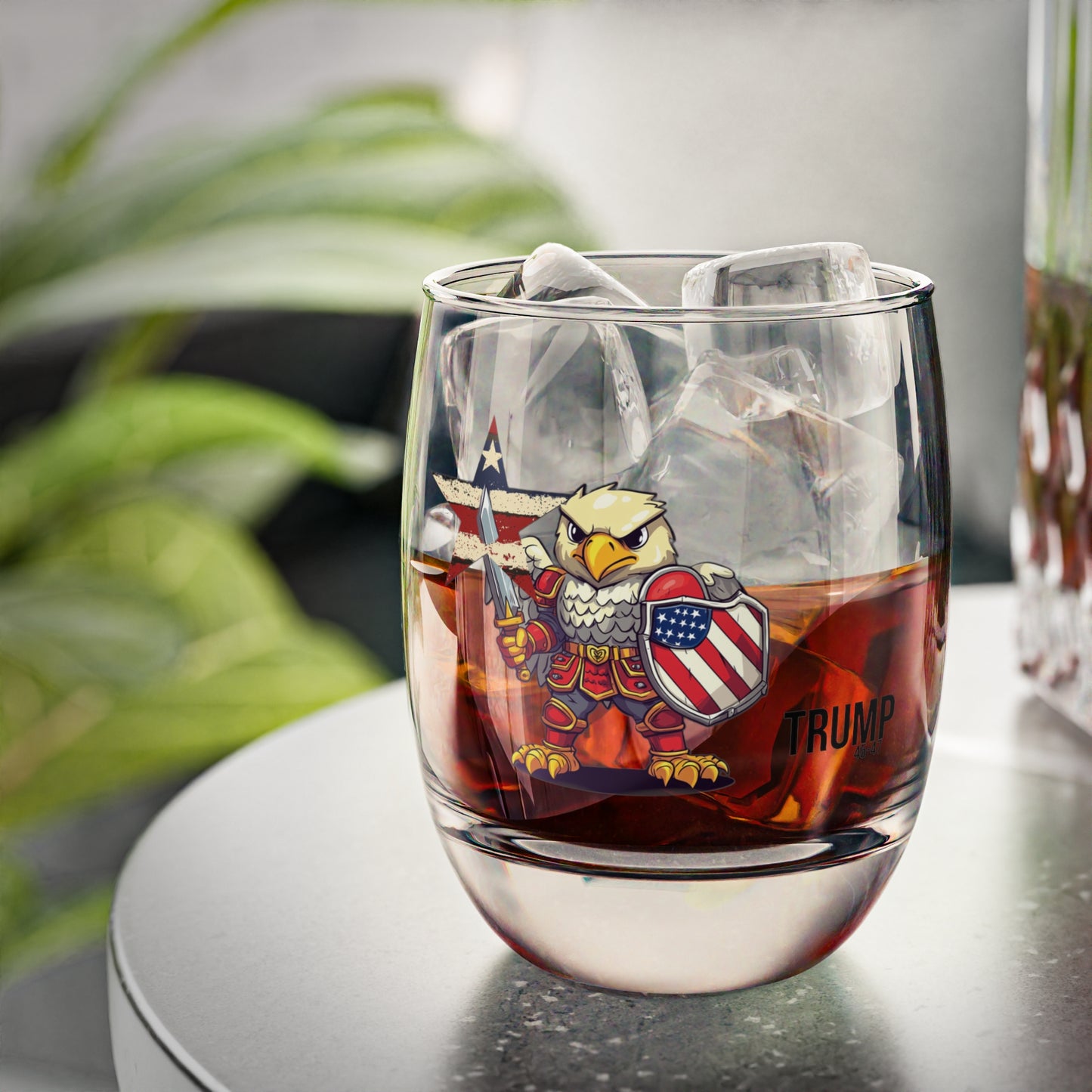 Trump 45-47 Whiskey Glass