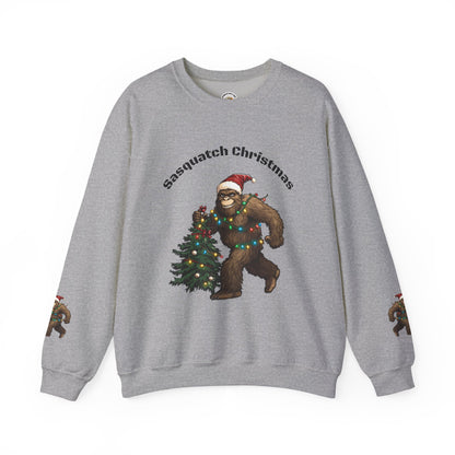 Sasquatch Christmas Crewneck Sweatshirt
