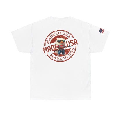 Lock loaded and patriotic, Unisex Heavy Cotton Tee