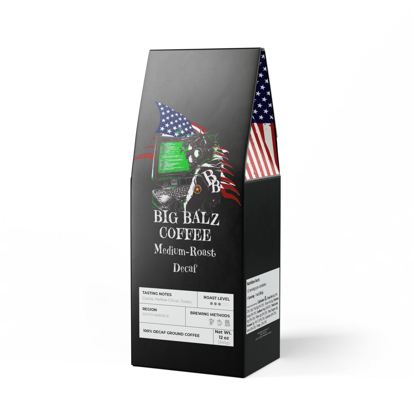 BIG BALLZ  Decaf Coffee Blend (Medium Roast)