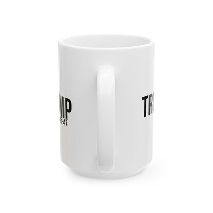 Make our playgrounds safe again trump print, Ceramic Mug, (11oz, 15oz)