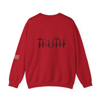 Political cartoon, Unisex Heavy Blend™ Crewneck Sweatshirt