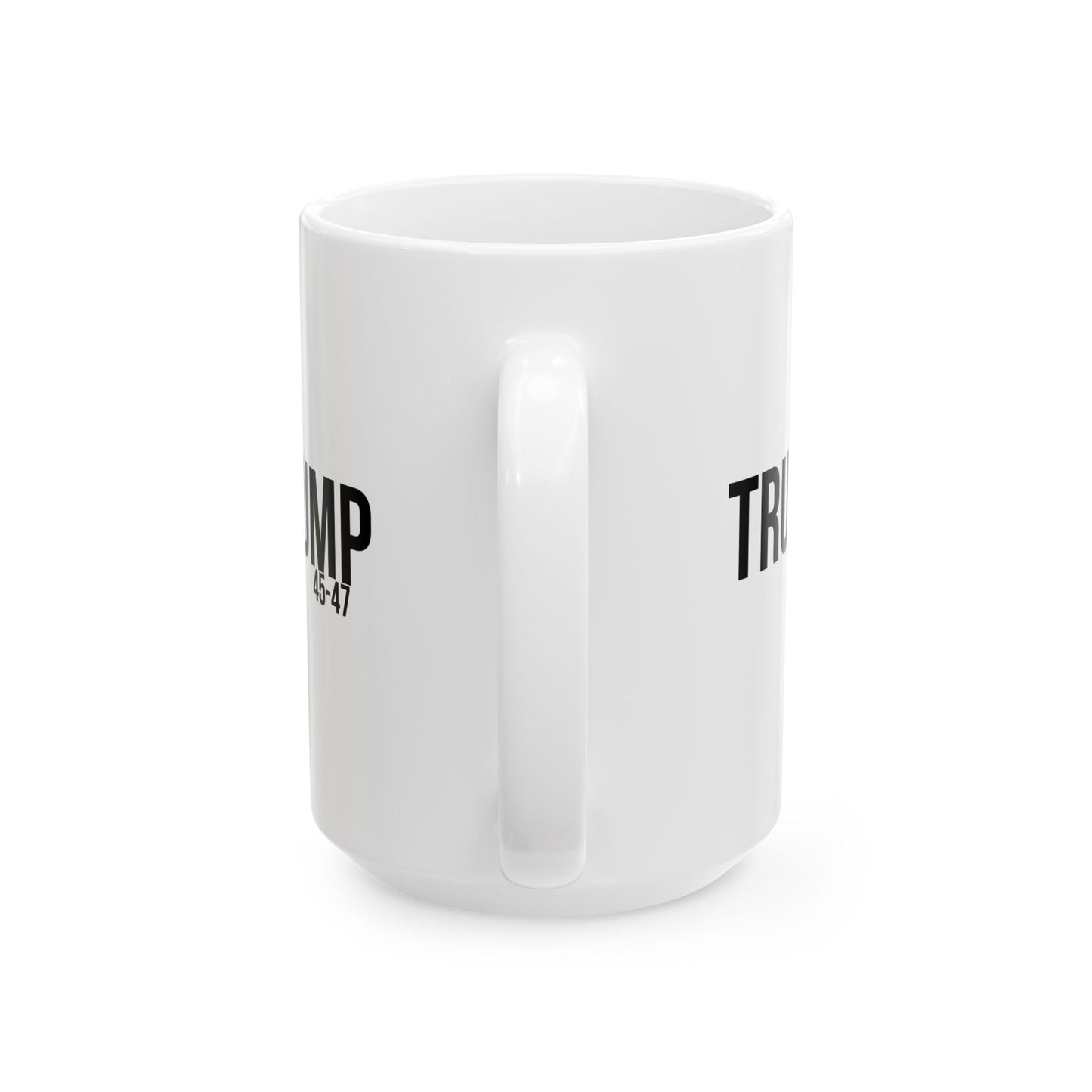 Lock loaded and patriotic Trump print ,Ceramic Mug, (11oz, 15oz)