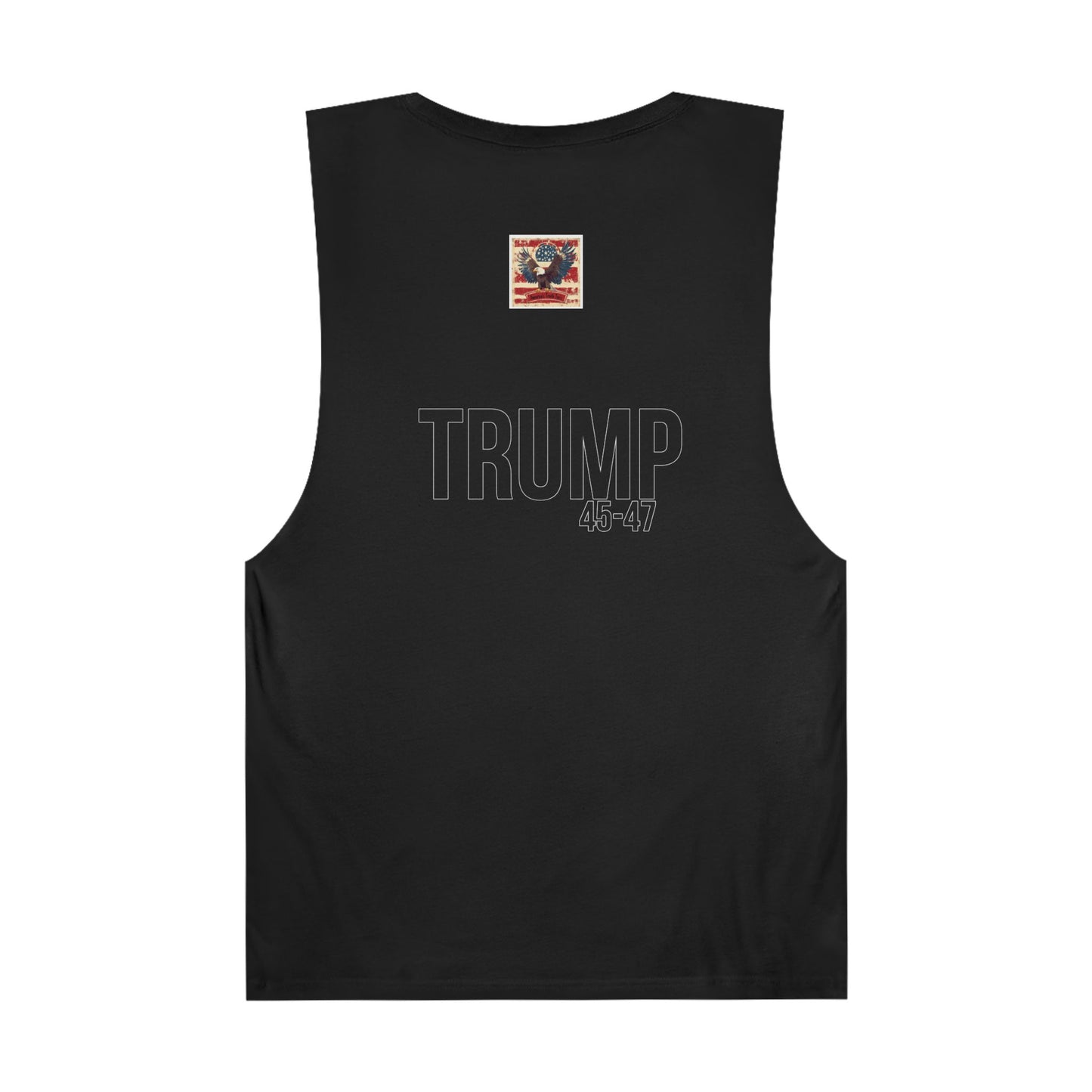 Cartoon patriotic don’t blame me print ,Unisex Barnard Tank