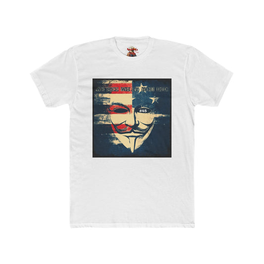 Unisex Cotton Crew Tee - Vintage Trump Graphic Tee for Political Enthusiasts