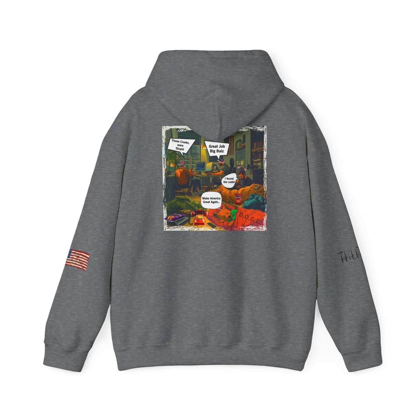 D.o.g.e  Print Hoodie Sweatshirt