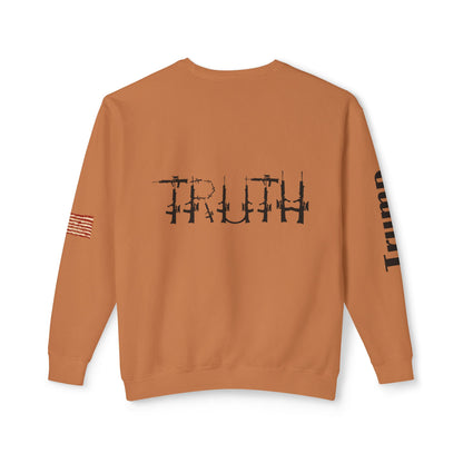 It’s on Trump cartoon print, Unisex Lightweight Crewneck Sweatshirt